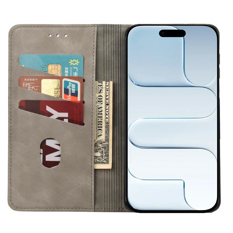 For iPhone Air Skin Feel Splicing Leather Phone Case
