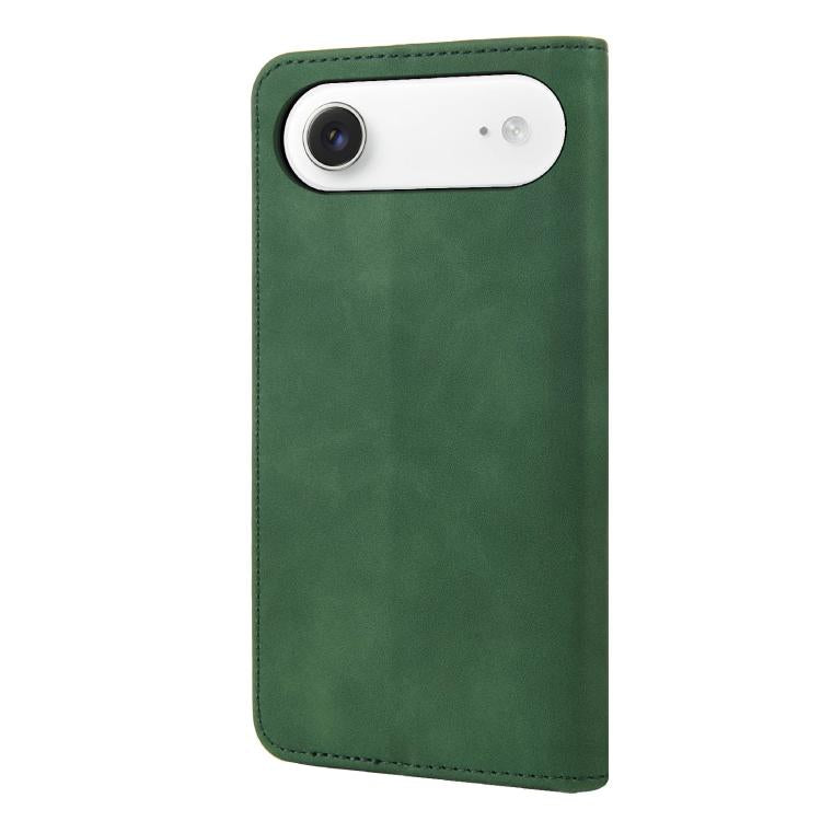 For iPhone Air Skin Feel Splicing Leather Phone Case