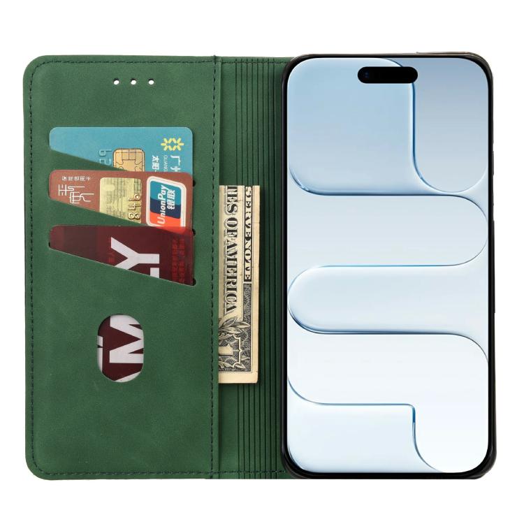 For iPhone Air Skin Feel Splicing Leather Phone Case