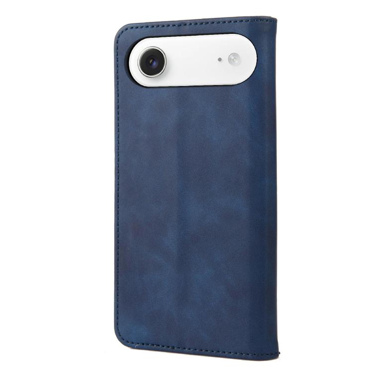 For iPhone Air Skin Feel Splicing Leather Phone Case