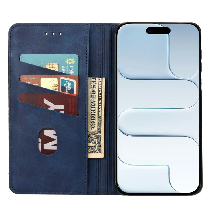 For iPhone Air Skin Feel Splicing Leather Phone Case