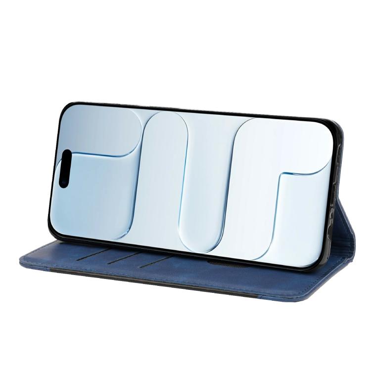 For iPhone Air Skin Feel Splicing Leather Phone Case