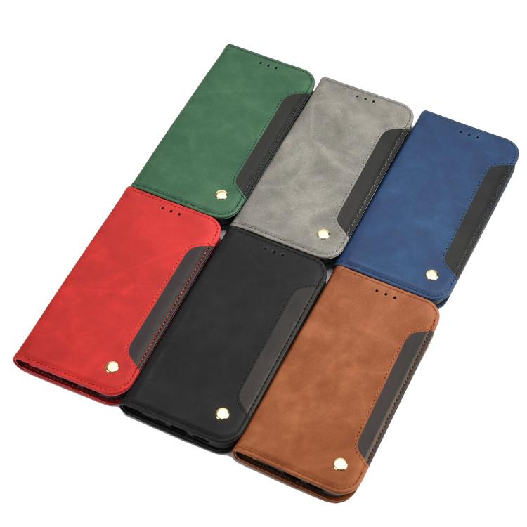 For iPhone Air Skin Feel Splicing Leather Phone Case