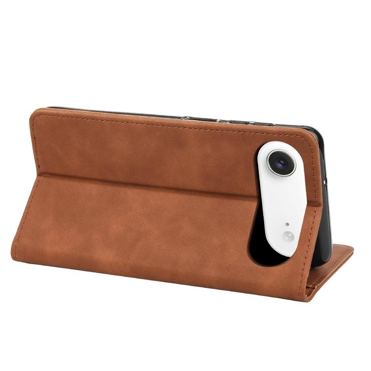 For iPhone Air Skin Feel Splicing Leather Phone Case