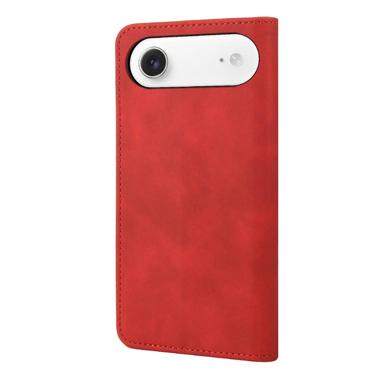 For iPhone Air Skin Feel Splicing Leather Phone Case