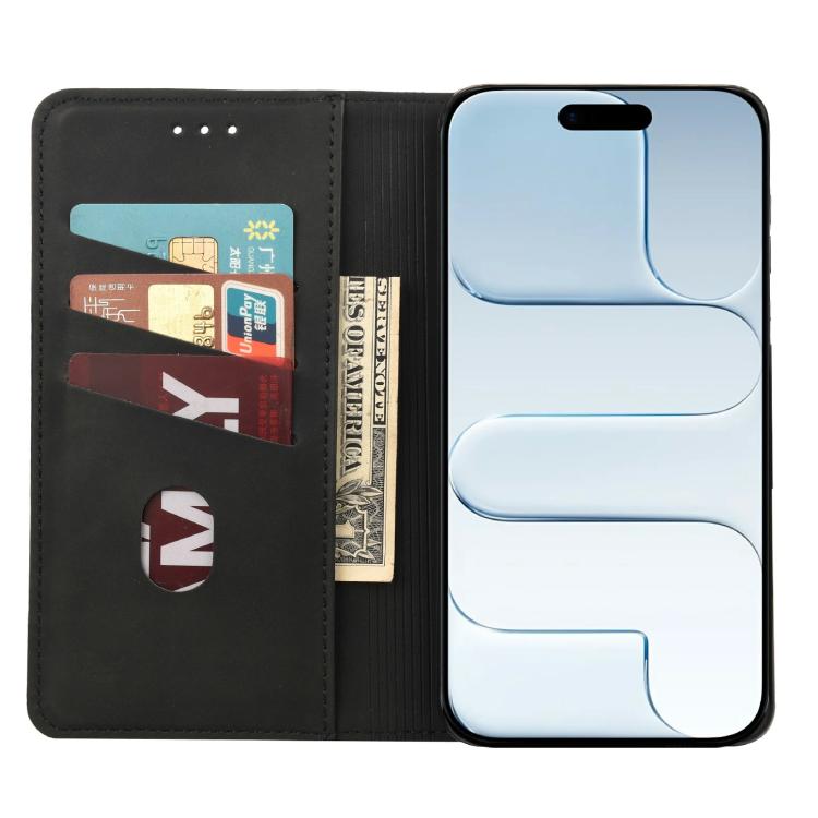 For iPhone Air Skin Feel Splicing Leather Phone Case