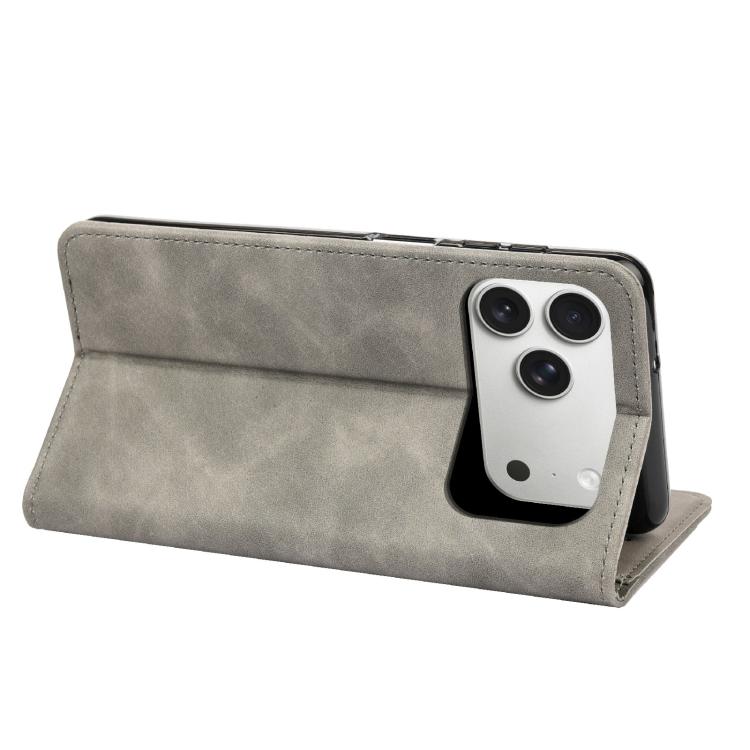 For iPhone 17 Pro Skin Feel Splicing Leather Phone Case
