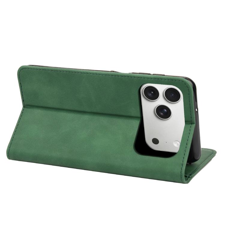 For iPhone 17 Pro Skin Feel Splicing Leather Phone Case