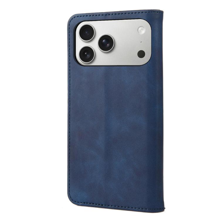 For iPhone 17 Pro Skin Feel Splicing Leather Phone Case