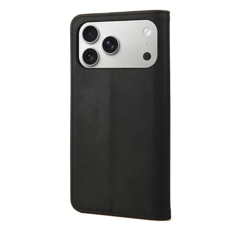 For iPhone 17 Pro Skin Feel Splicing Leather Phone Case