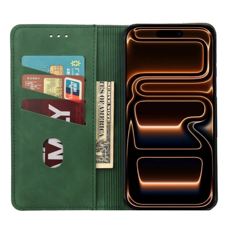 For iPhone 17 Pro Max Skin Feel Splicing Leather Phone Case