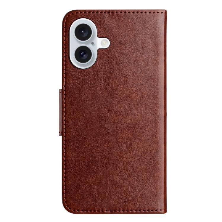 For iPhone 17 Butterfly Flower Pattern Flip Leather Phone Case