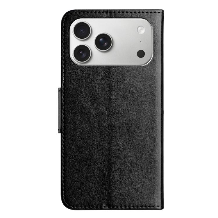 For iPhone 17 Pro Max Butterfly Flower Pattern Flip Leather Phone Case