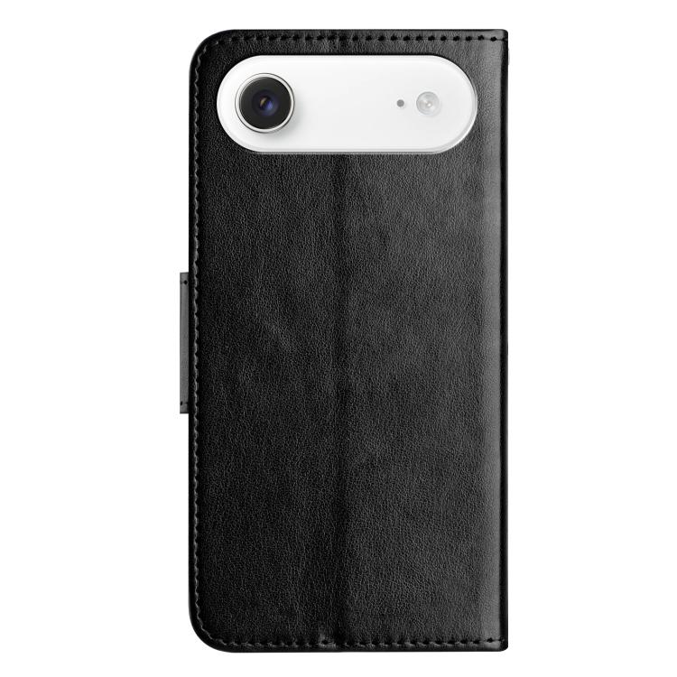 For iPhone Air Butterfly Flower Pattern Flip Leather Phone Case