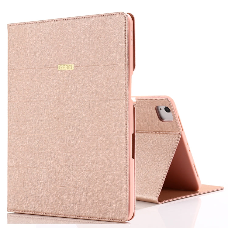 For iPad Pro 11 inch (2020) GEBEI PU+TPU Horizontal Flip Leather Tablet Case with Holder & Card Slots