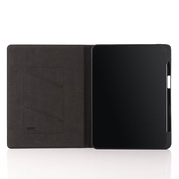 For iPad Pro 11 inch (2020) GEBEI PU+TPU Horizontal Flip Leather Tablet Case with Holder & Card Slots