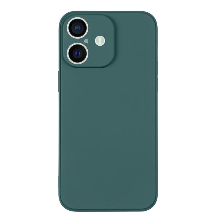 For iPhone 16 Plus Silicone Phone Case with Wrist Strap