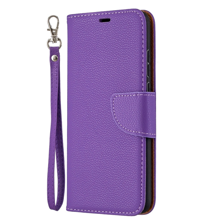 For Huawei Honor 9X Lite Litchi Texture Pure Color Horizontal Flip PU Leather Case with Holder & Card Slots & Wallet & Lanyard