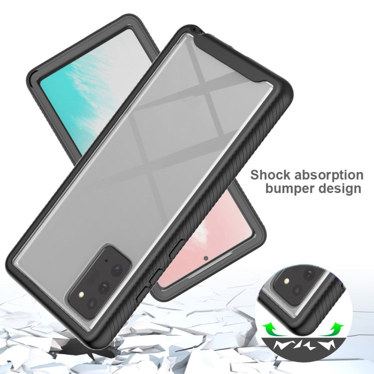 For Samsung Galaxy Note20 Starry Sky Solid Color Series Shockproof PC + TPU Protective Case