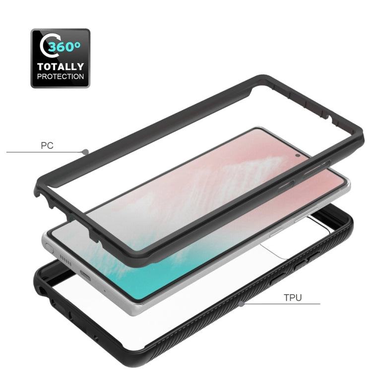 For Samsung Galaxy Note20 Starry Sky Solid Color Series Shockproof PC + TPU Protective Case