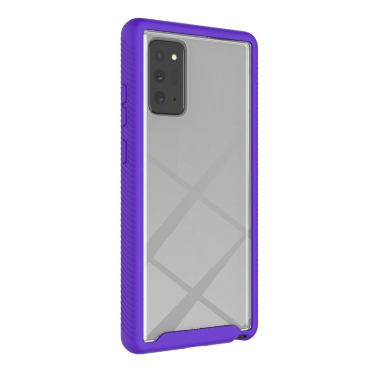 For Samsung Galaxy Note20 Starry Sky Solid Color Series Shockproof PC + TPU Protective Case