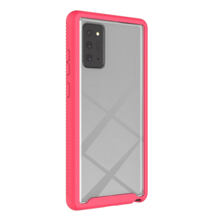 For Samsung Galaxy Note20 Ultra Starry Sky Solid Color Series Shockproof PC + TPU Protective Case