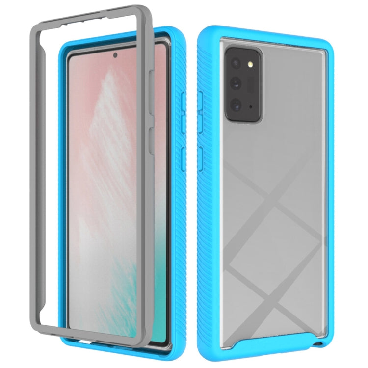 For Samsung Galaxy Note20 Ultra Starry Sky Solid Color Series Shockproof PC + TPU Protective Case