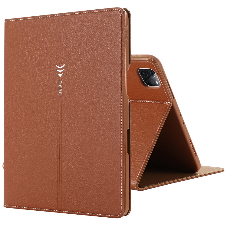 For iPad Pro 11 inch (2020) GEBEI PU+TPU Horizontal Flip Protective Tablet Case with Holder & Card Slots