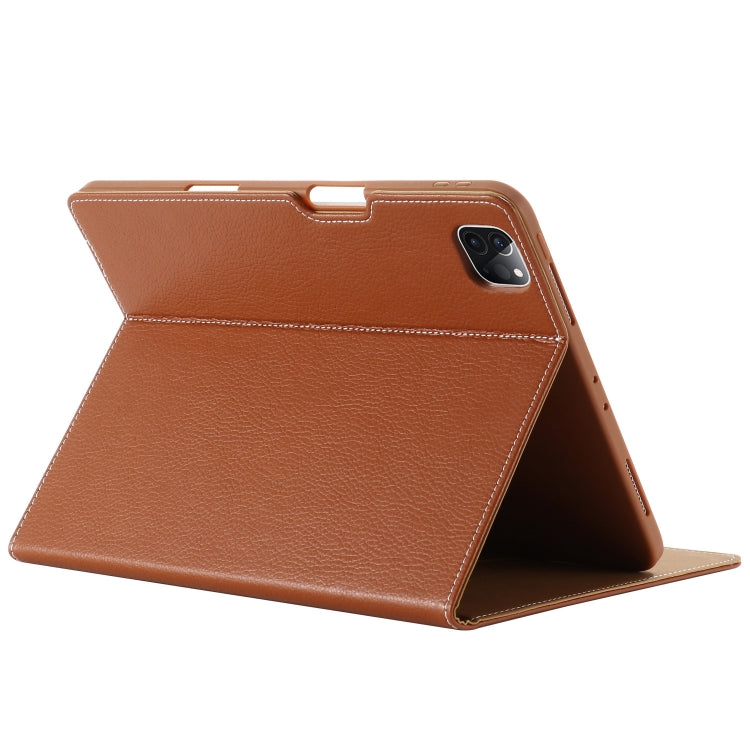 For iPad Pro 11 inch (2020) GEBEI PU+TPU Horizontal Flip Protective Tablet Case with Holder & Card Slots
