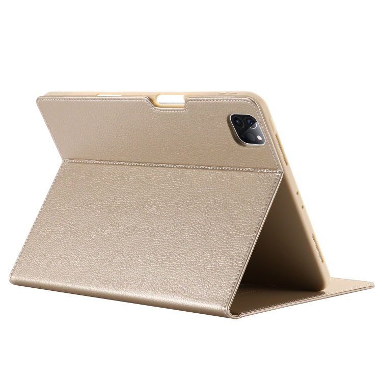 For iPad Pro 11 inch (2020) GEBEI PU+TPU Horizontal Flip Protective Tablet Case with Holder & Card Slots