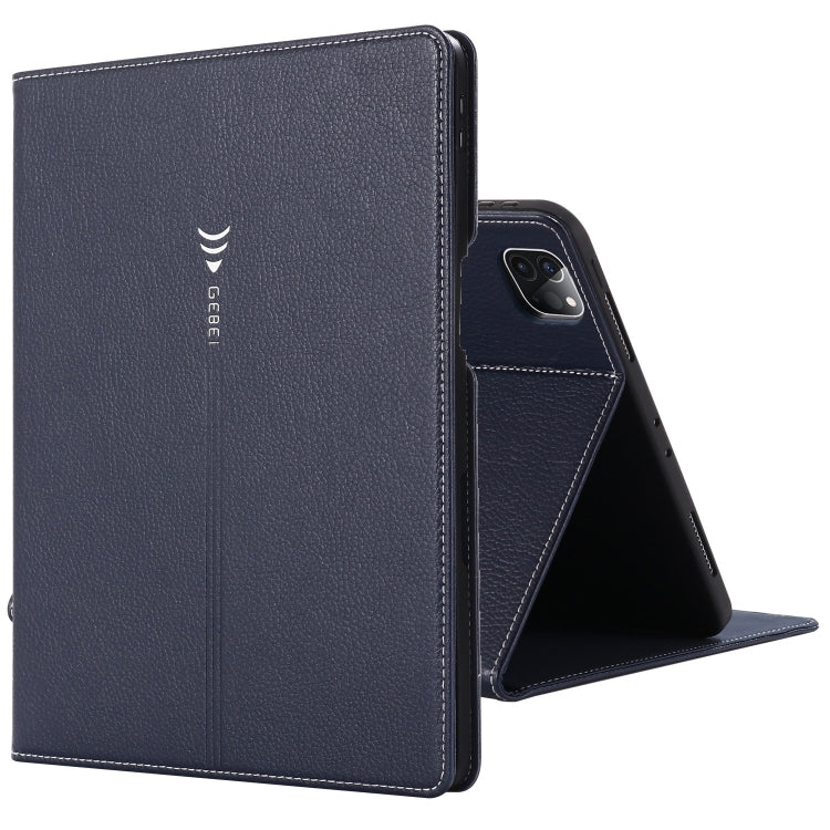 For iPad Pro 11 inch (2020) GEBEI PU+TPU Horizontal Flip Protective Tablet Case with Holder & Card Slots