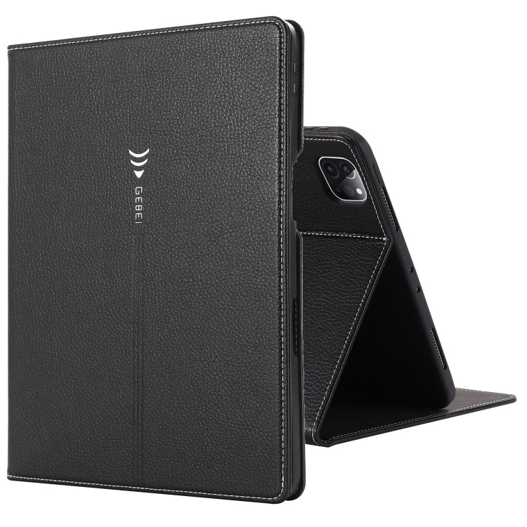 For iPad Pro 11 inch (2020) GEBEI PU+TPU Horizontal Flip Protective Tablet Case with Holder & Card Slots