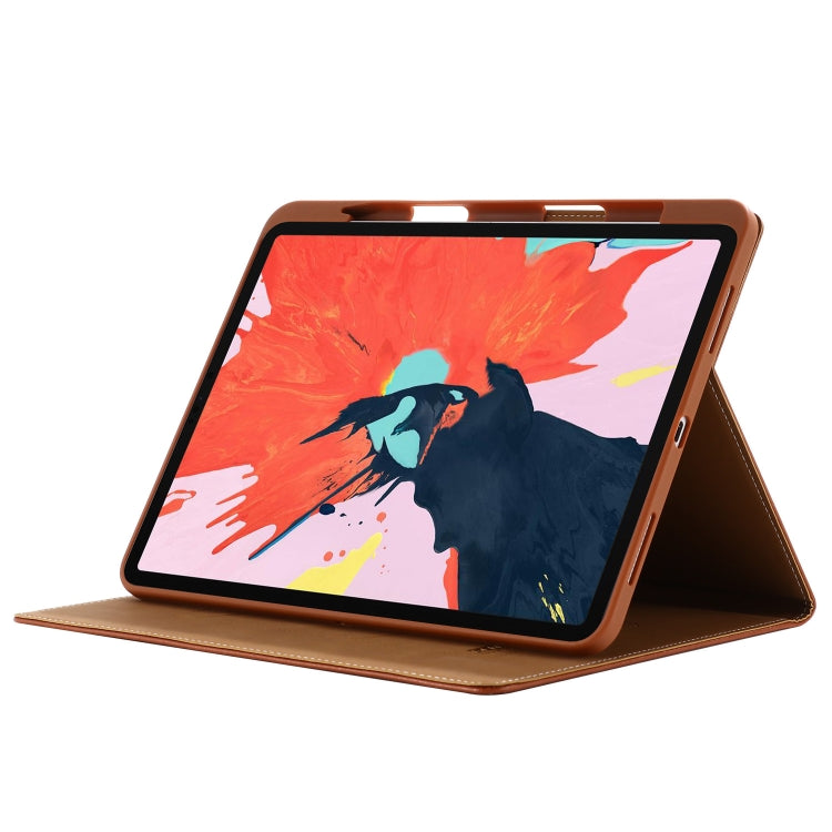 For iPad Pro 11 inch (2020) GEBEI PU+TPU Horizontal Flip Protective Tablet Case with Holder & Card Slots