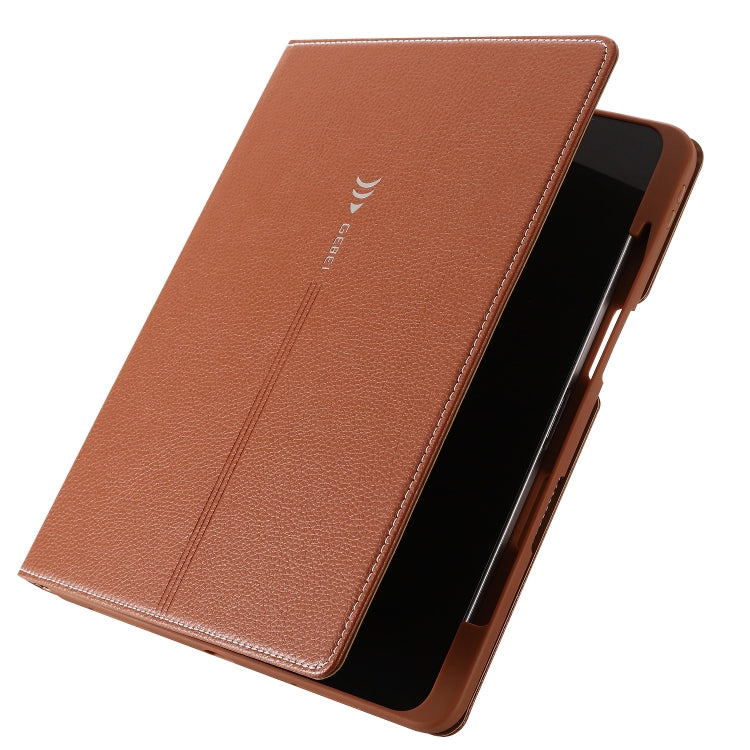 For iPad Pro 11 inch (2020) GEBEI PU+TPU Horizontal Flip Protective Tablet Case with Holder & Card Slots