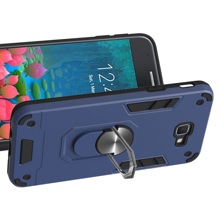 For Samsung Galaxy J5 Prime 2 in 1 Armour Series PC + TPU Protective Case with Ring Holder