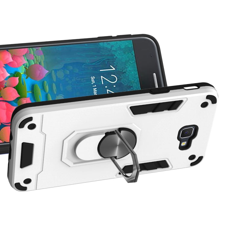 For Samsung Galaxy J5 Prime 2 in 1 Armour Series PC + TPU Protective Case with Ring Holder