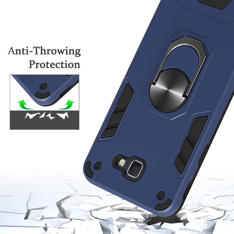 For Samsung Galaxy J5 Prime 2 in 1 Armour Series PC + TPU Protective Case with Ring Holder