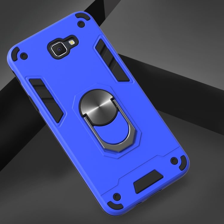 For Samsung Galaxy J5 Prime 2 in 1 Armour Series PC + TPU Protective Case with Ring Holder