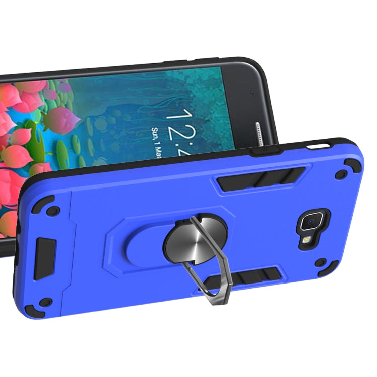 For Samsung Galaxy J5 Prime 2 in 1 Armour Series PC + TPU Protective Case with Ring Holder