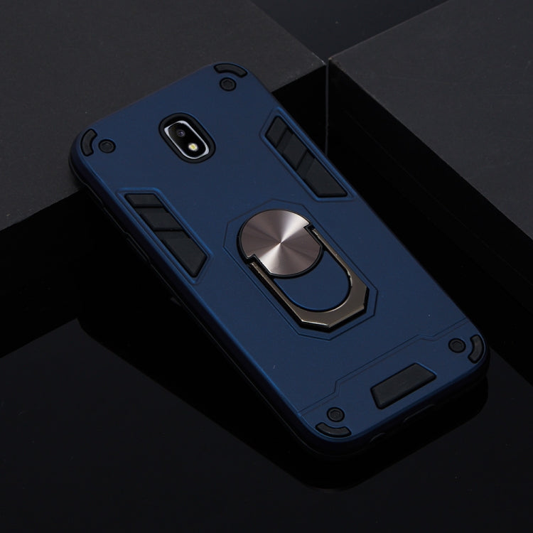 For Samsung Galaxy J5 Pro / J530 2 in 1 Armour Series PC + TPU Protective Case with Ring Holder
