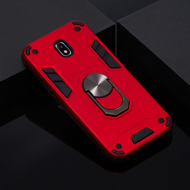 For Samsung Galaxy J5 Pro / J530 2 in 1 Armour Series PC + TPU Protective Case with Ring Holder