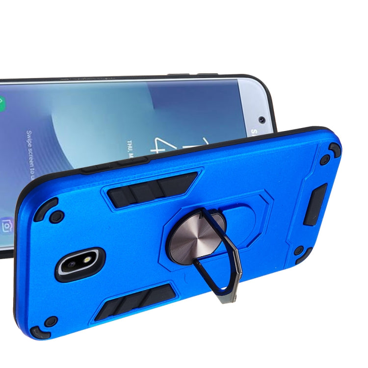 For Samsung Galaxy J5 Pro / J530 2 in 1 Armour Series PC + TPU Protective Case with Ring Holder
