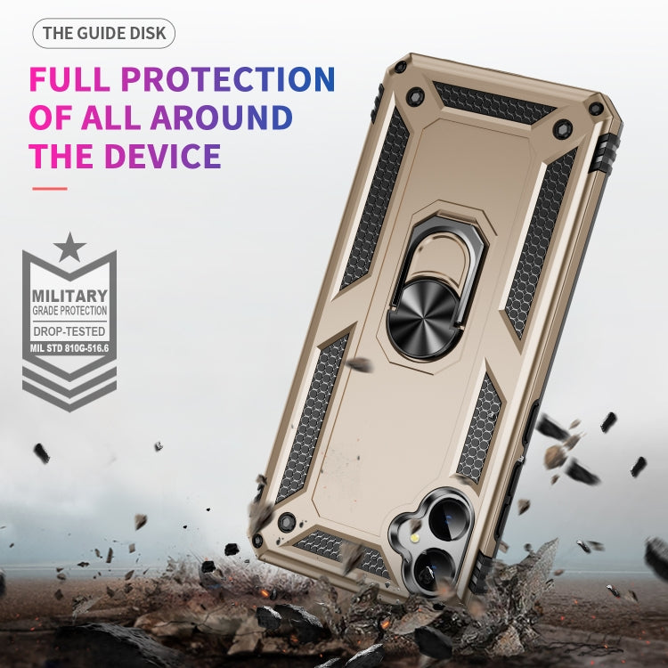 For Samsung Galaxy A05 Shockproof TPU + PC Phone Case with Holder