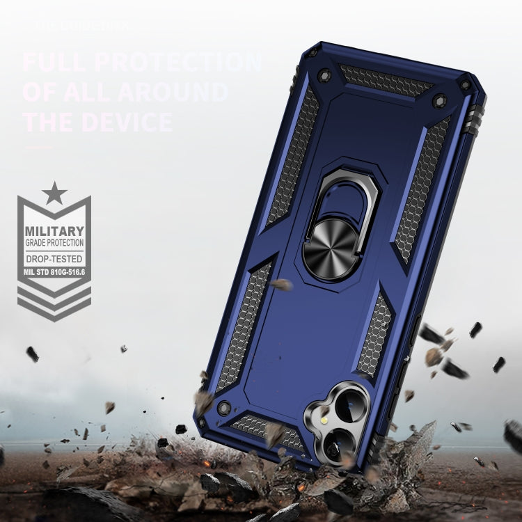 For Samsung Galaxy A05 Shockproof TPU + PC Phone Case with Holder