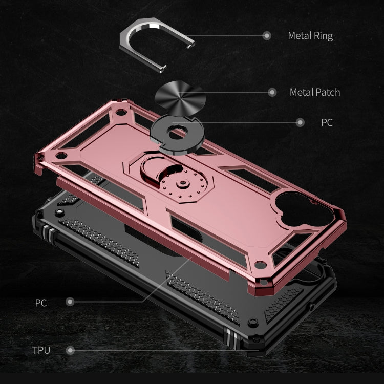 For Samsung Galaxy A05 Shockproof TPU + PC Phone Case with Holder