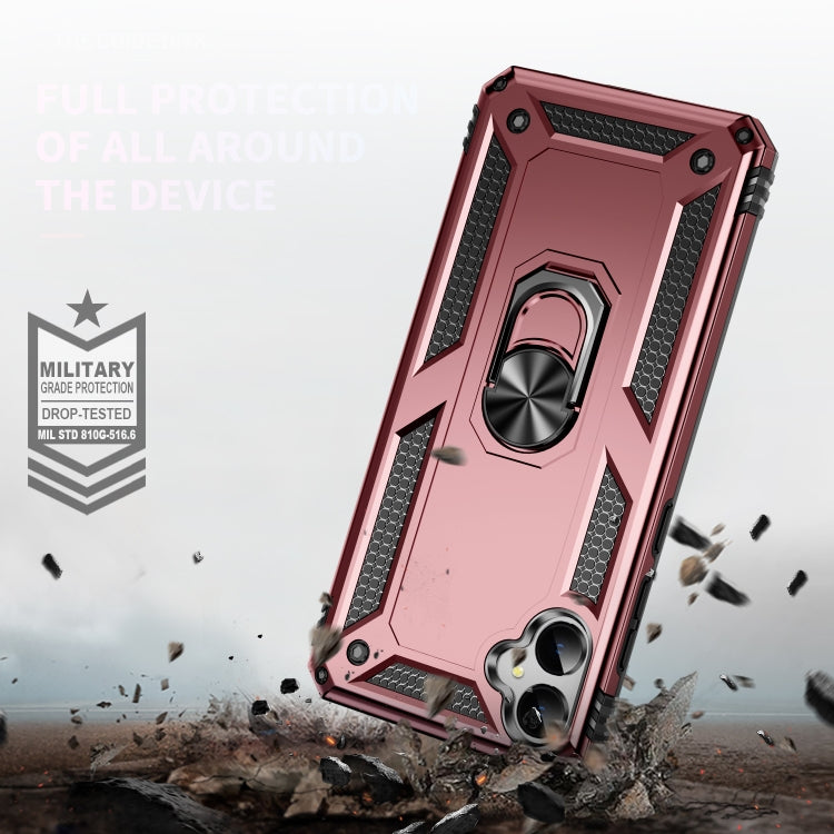 For Samsung Galaxy A05 Shockproof TPU + PC Phone Case with Holder