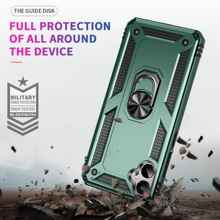 For Samsung Galaxy A05 Shockproof TPU + PC Phone Case with Holder