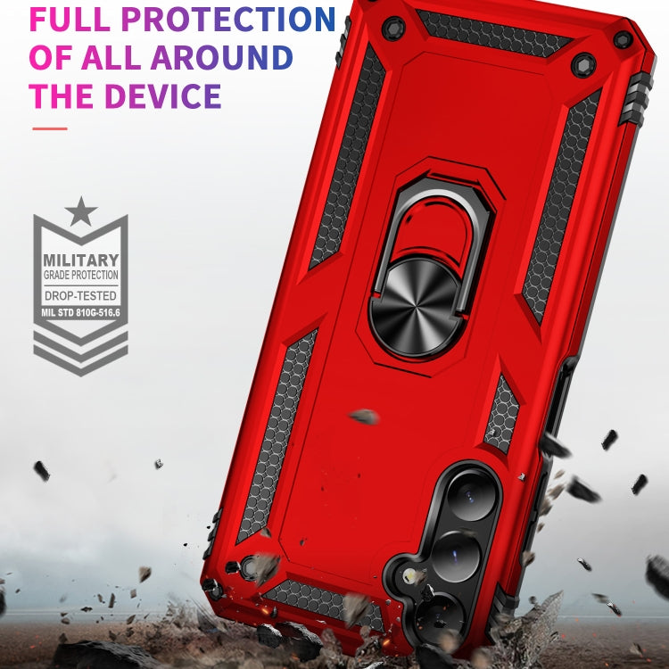 For Samsung Galaxy A05s Shockproof TPU + PC Phone Case with Holder