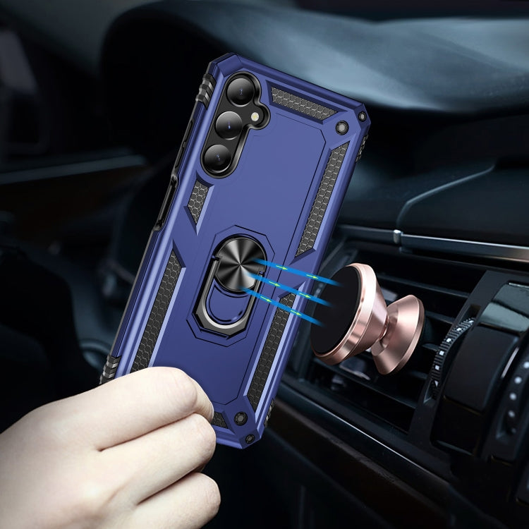 For Samsung Galaxy A05s Shockproof TPU + PC Phone Case with Holder