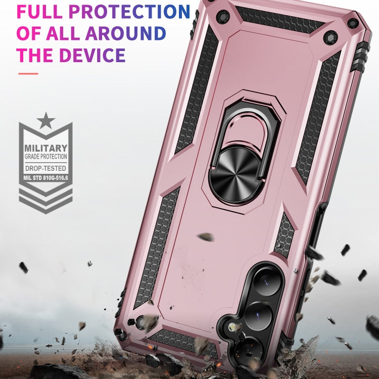 For Samsung Galaxy A05s Shockproof TPU + PC Phone Case with Holder